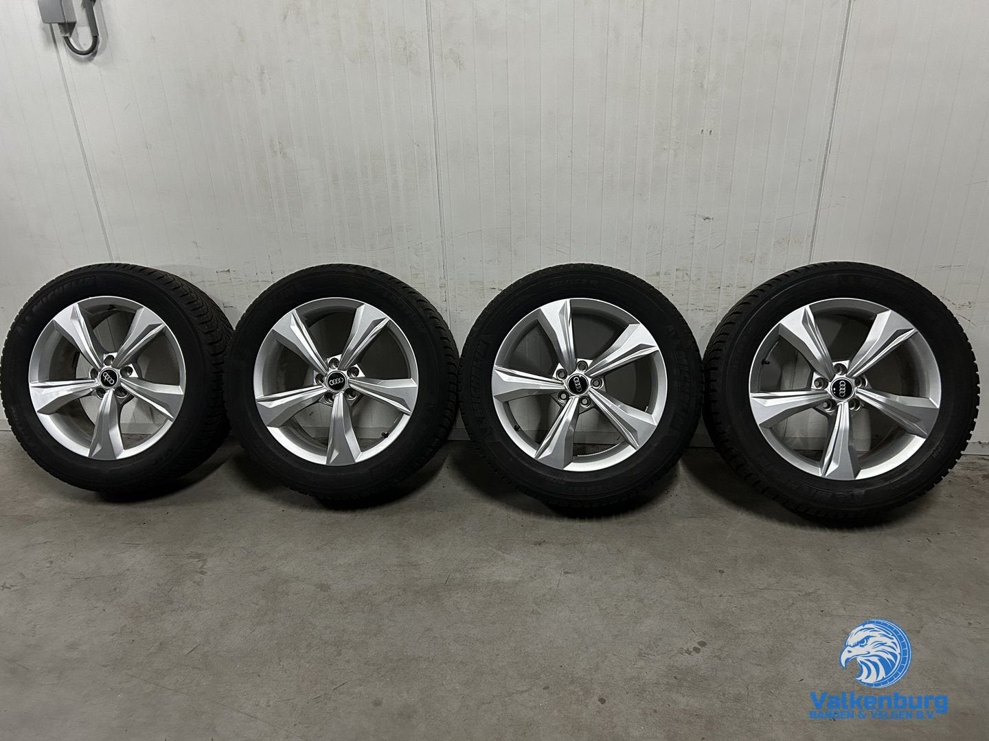 6-7mm! Originele Audi Q5 80A 19 inch rotor velgen 5x112 wint, 19 inch, Gebruikt, -, -