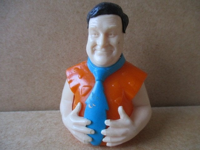 adv10671 flintstones fred poppetje 1, Ophalen, Overige figuren, Gebruikt, Beeldje of Figuurtje