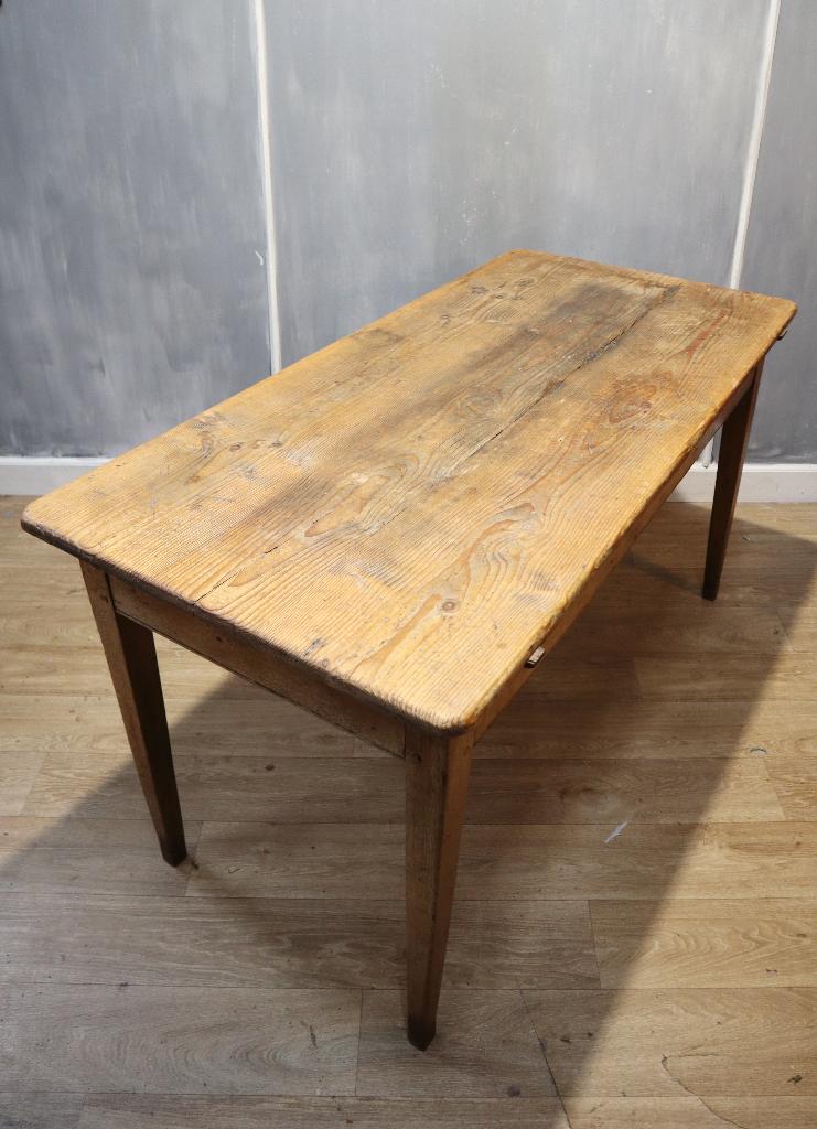 Antieke Franse bakkerstafel, keukentafel, Ophalen of Verzenden