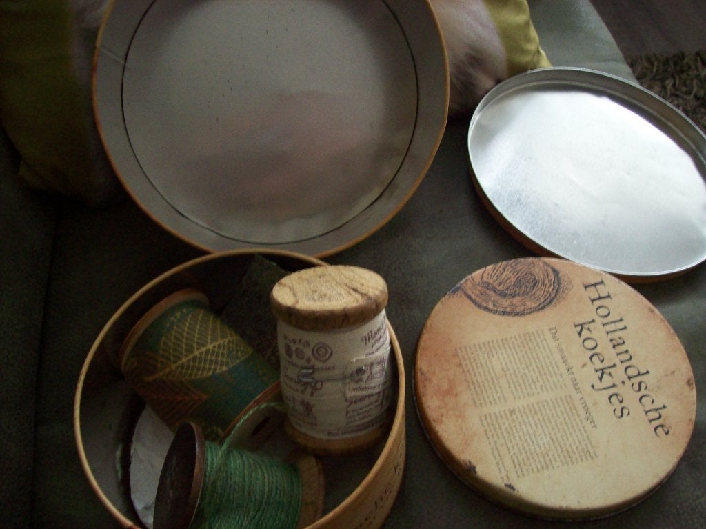 brocante klossen en blikken tesamen 1,25, Ophalen