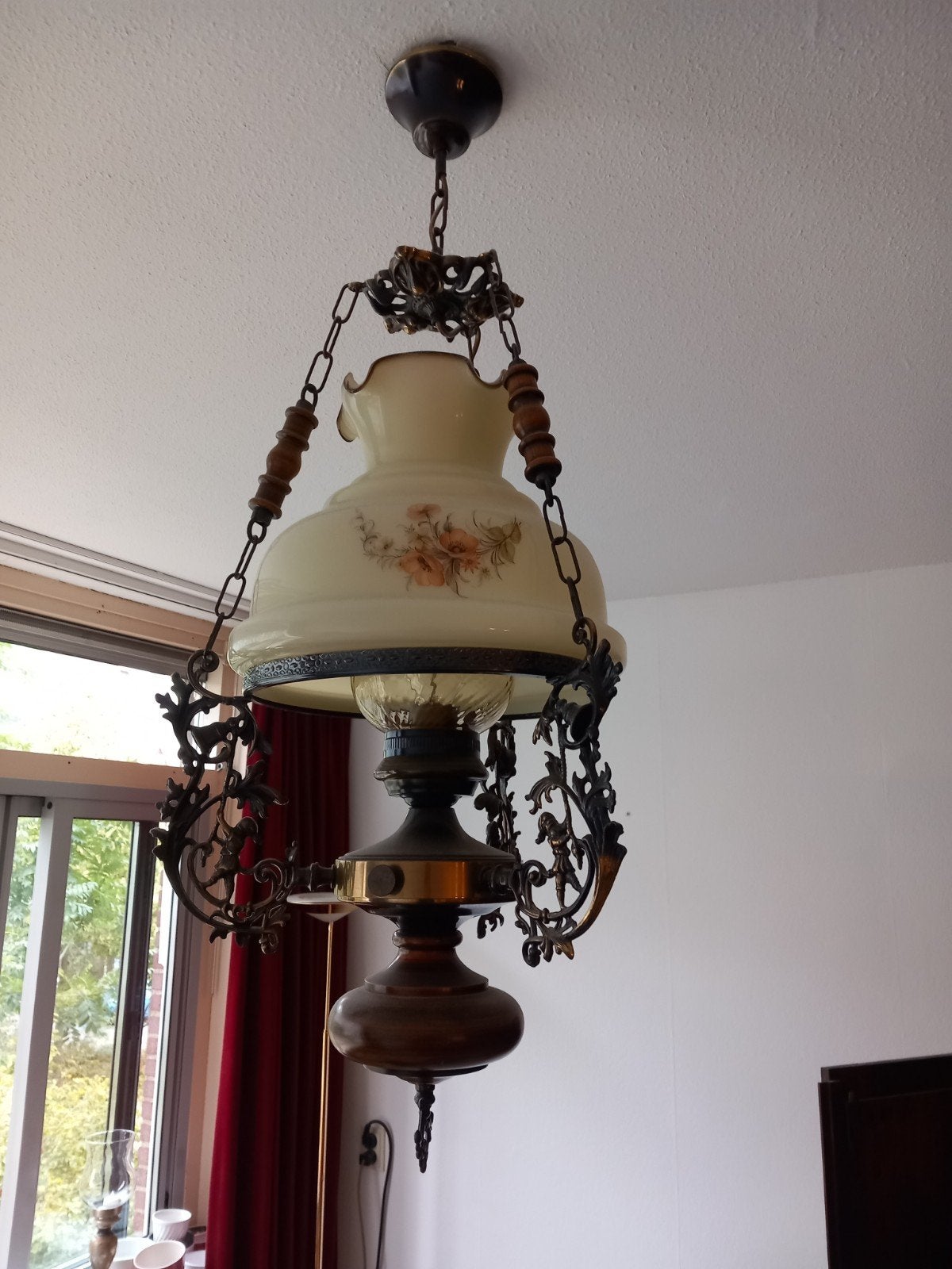 set van 3 ouderwetse lampen, Ophalen