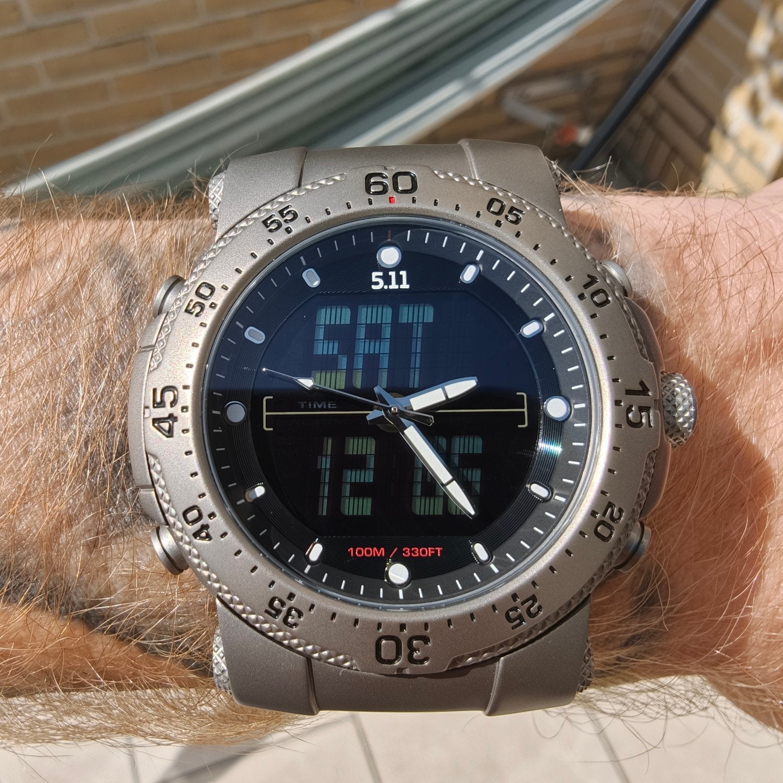 5.11 Tactical H.R.T. Titanium Horloge, Overige merken, Overige materialen, Polshorloge, Nieuw