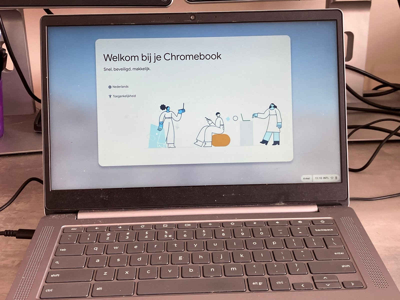 Lenovo IdeaPad 3 14M836 Chromebook, Computers en Software, Chromebooks, Ophalen, 14 inch, 4 GB of minder, Zo goed als nieuw