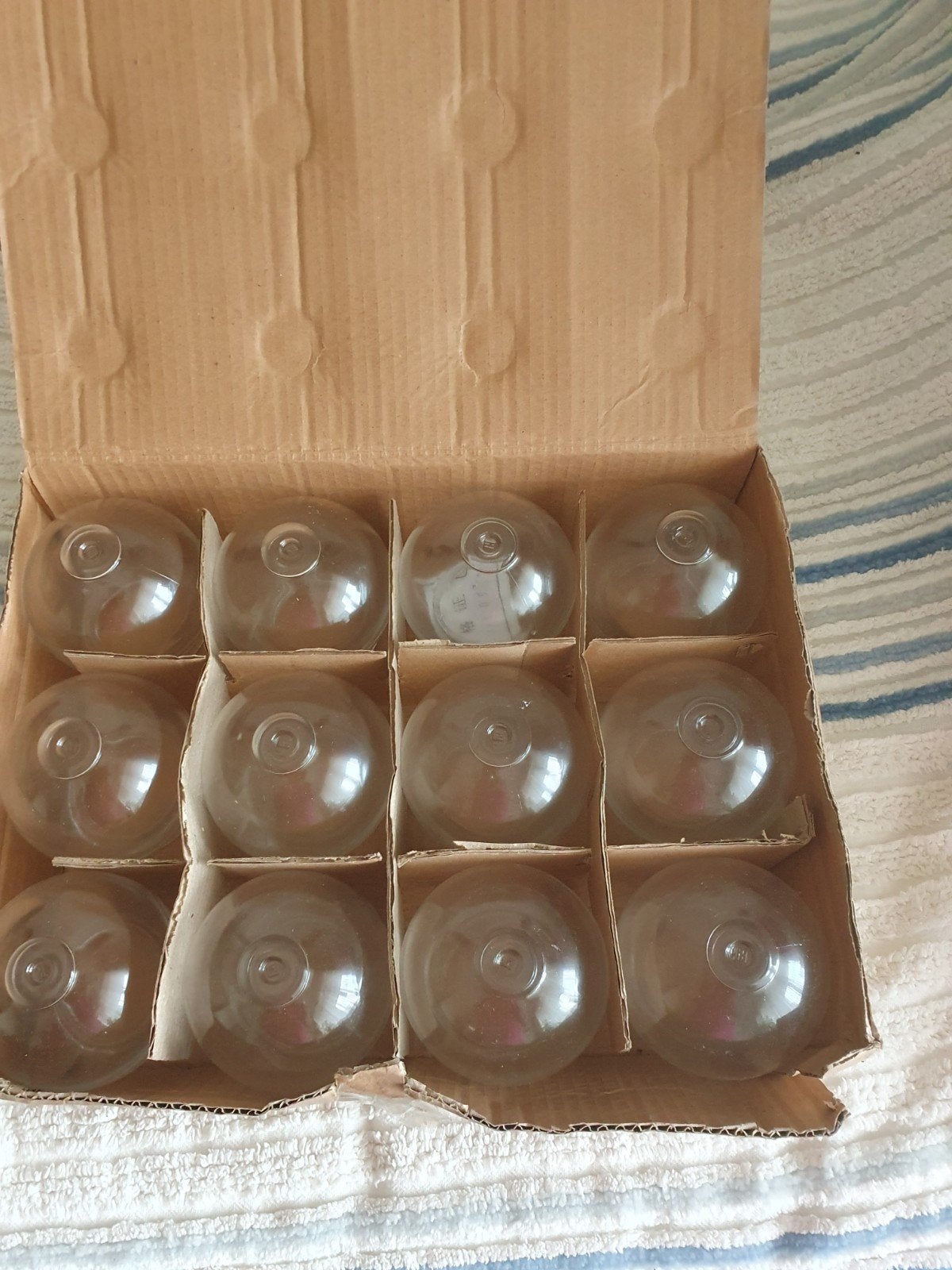 Nieuw Set van 2x 12 glazen cupping cups voor cupping therapi, Ophalen of Verzenden, Nieuw, Overige typen