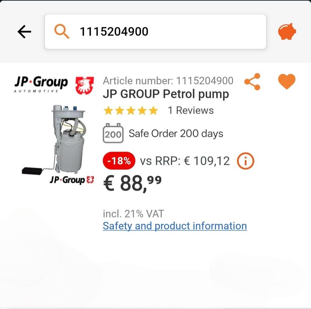 Brandstofpomp, Bosch Bobine Audi - VW - Seat - skoda- Nissan, Ophalen of Verzenden, Nieuw, Seat