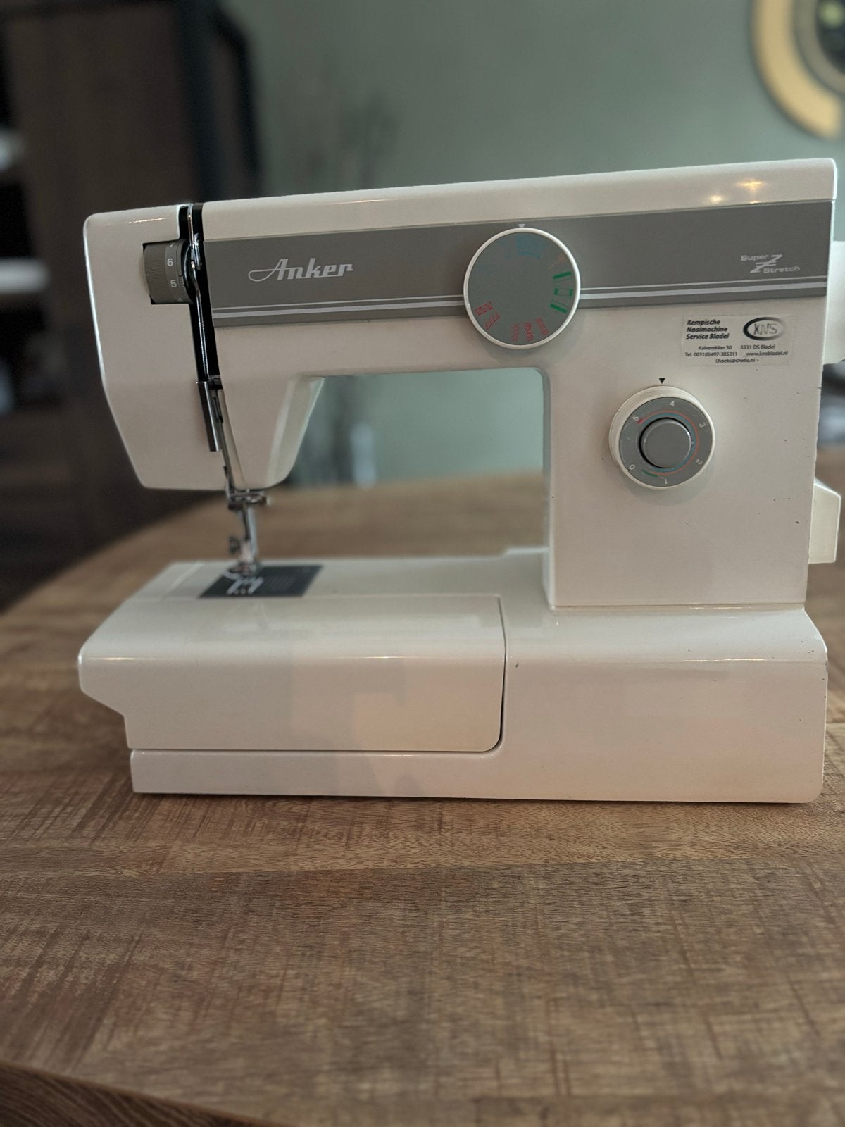 Anker Naaimachine Model 225 - Goed Werkende Staat, Ophalen of Verzenden, Gebruikt, Naaimachine, Overige merken