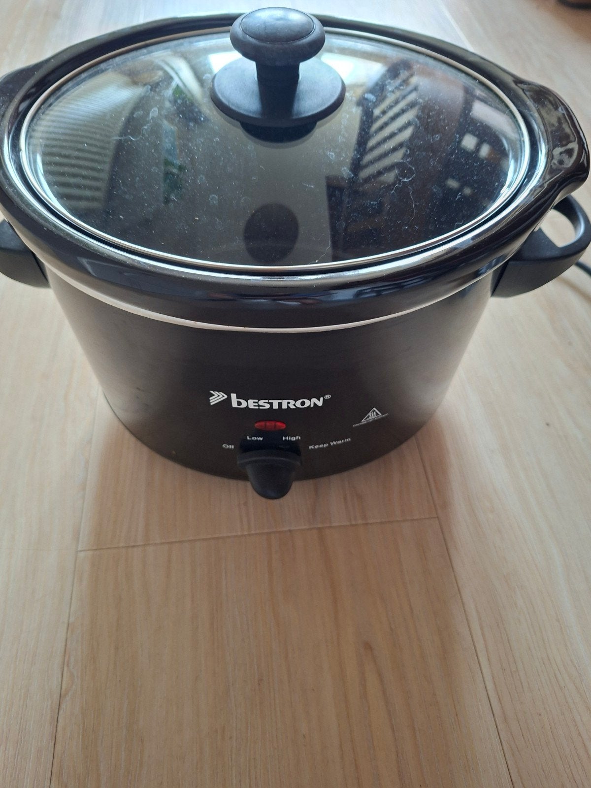 Bestron Slowcooker 3,5 liter - KSC350BL/L-SC40, Ophalen of Verzenden, Zo goed als nieuw