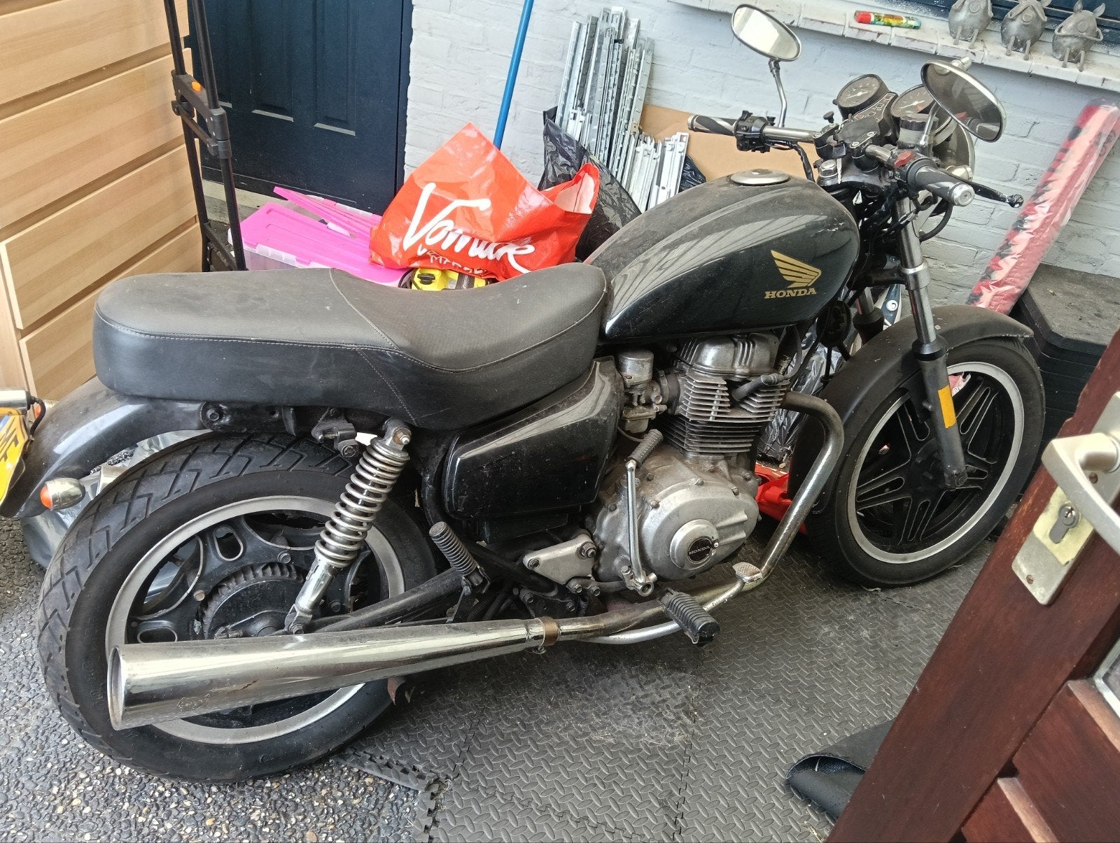 Te koop Honda CM400T automaat!!! Unieke motor, Motoren, Bedrijf