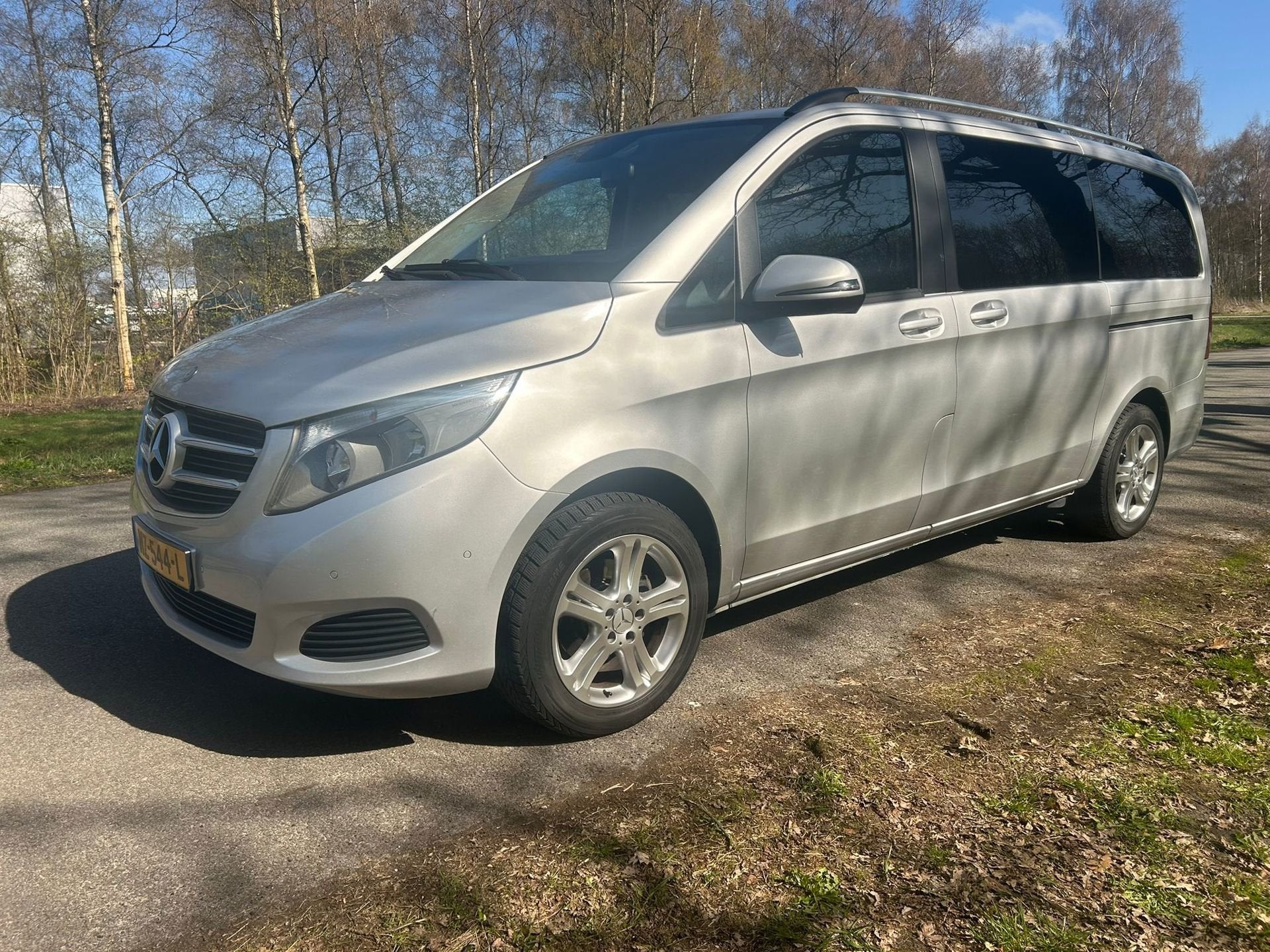 Mercedes-Benz V-klasse 200d Lang, Auto's, Mercedes-Benz, Gebruikt, Euro 6, 2000 kg, Origineel Nederlands