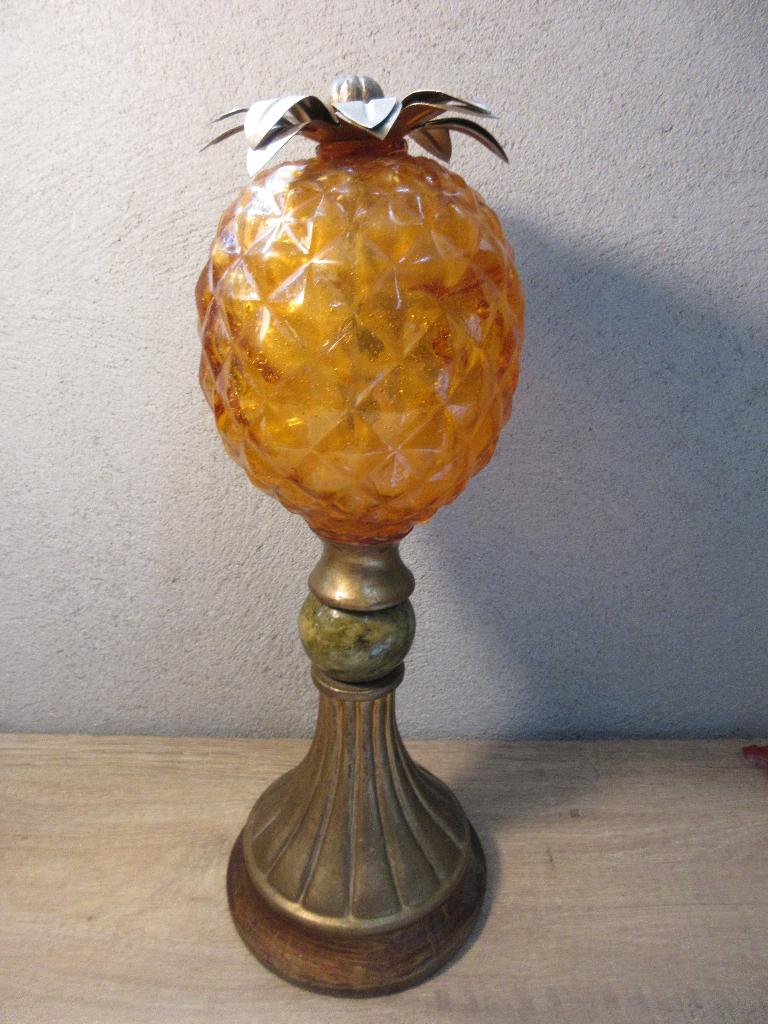 Decoratieve ananas standaard, Huis en Inrichting, Woonaccessoires | Overige, Ophalen of Verzenden, Gebruikt