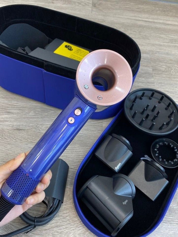 Dyson Supersonic Föhn - Nieuwstaat met complete set, Witgoed en Apparatuur, Ophalen of Verzenden, Zo goed als nieuw, Haarverzorging