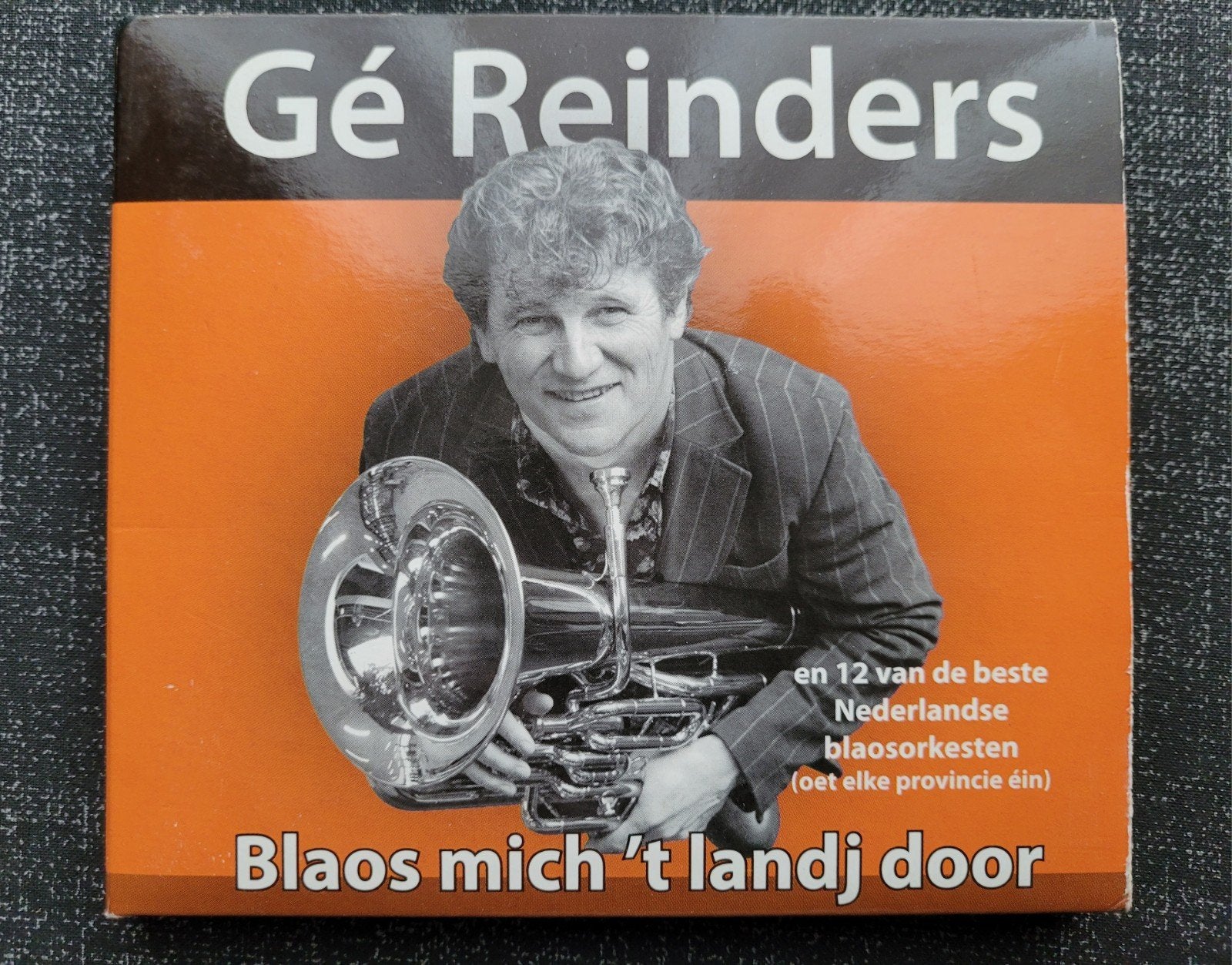 Gé Reinders - Blaos mich 't landj door., Ophalen, Zo goed als nieuw, Levenslied of Smartlap