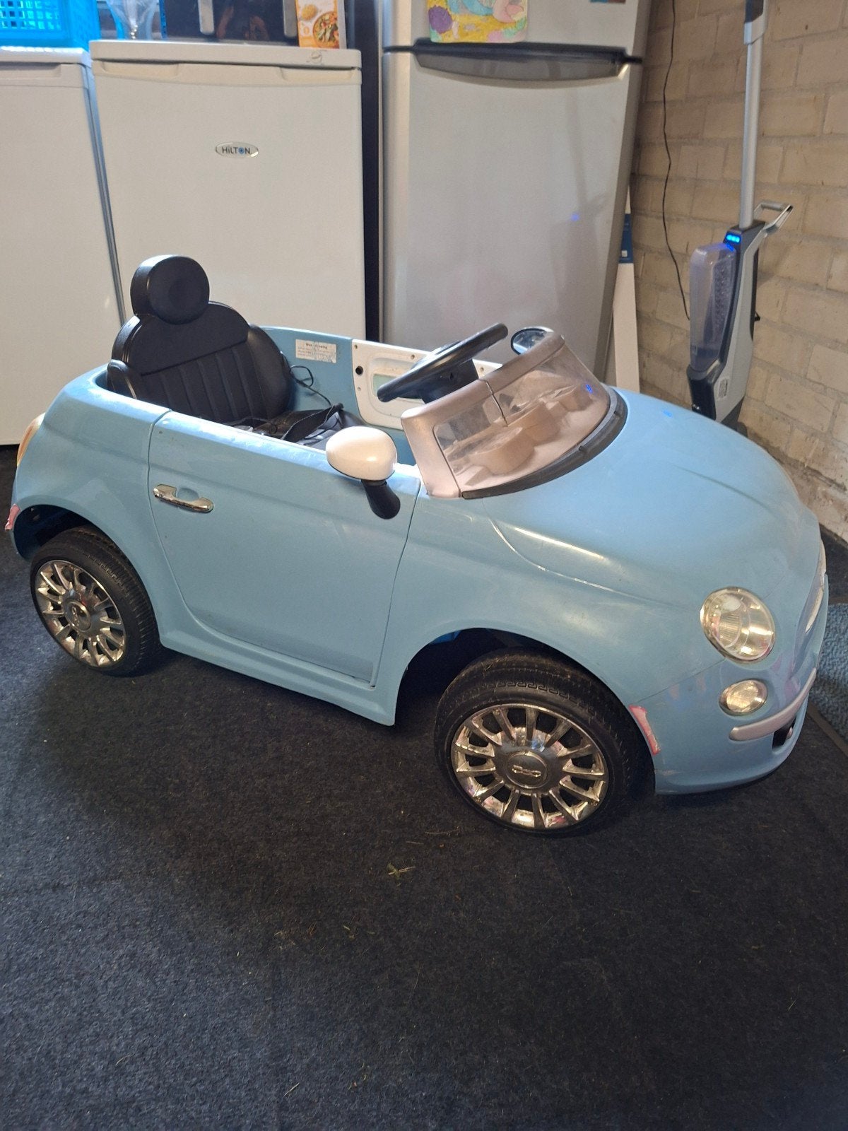 elektrische fiat 500 voor kinderen, Ophalen, Gebruikt