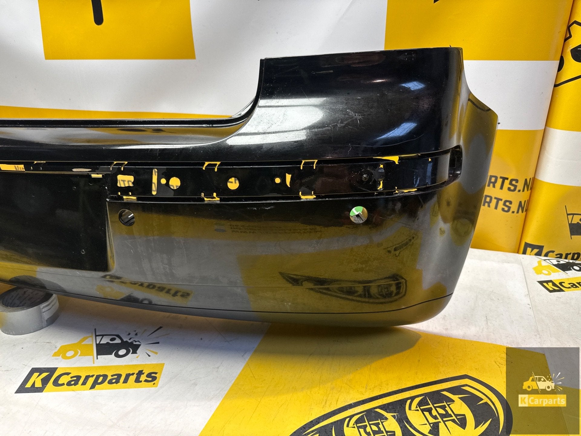 Achterbumper VW Polo IV 9N 11/2008 6Q6807421, Gebruikt, Volkswagen, Volkswagen AG, Achter