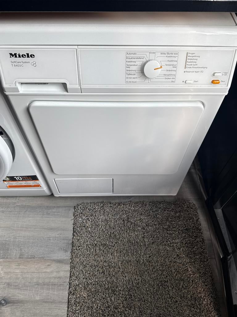 Miele SoftCare System T 8403 C - Werkt soms wel/niet, Witgoed en Apparatuur, Ophalen, Wolprogramma, Voorlader, Niet werkend