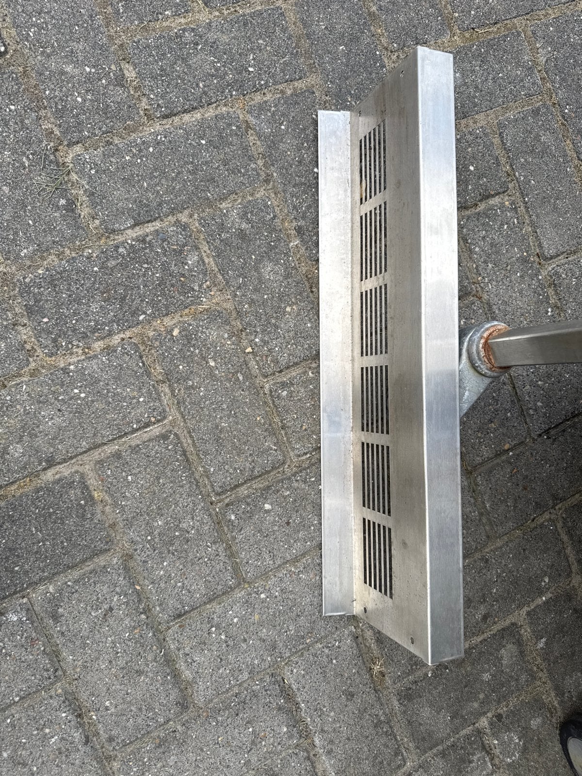 RVS plint keuken/bar - diverse lengtes, Ophalen, Zilver, Metaal, Overige typen