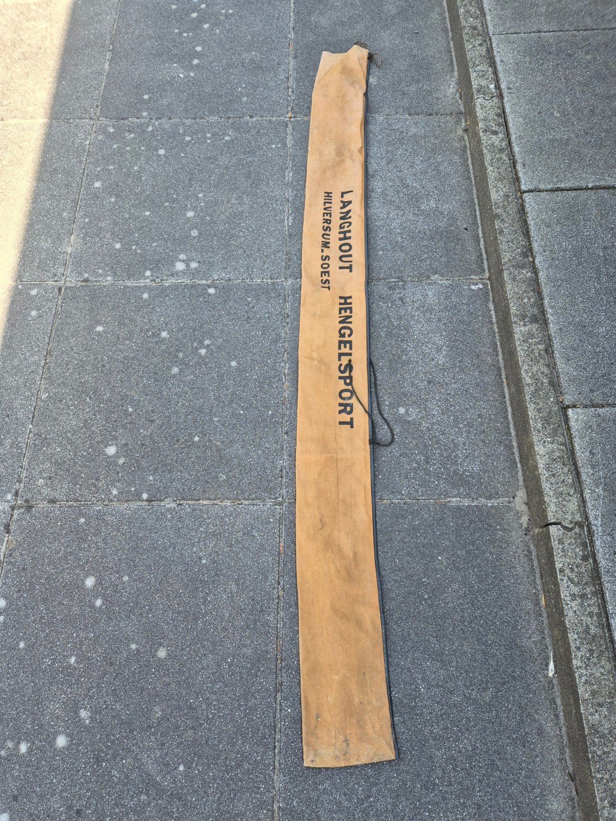 Vintage Langhout Hengelsport Hengelhoes Hilversum-Soest, Watersport en Boten, Ophalen