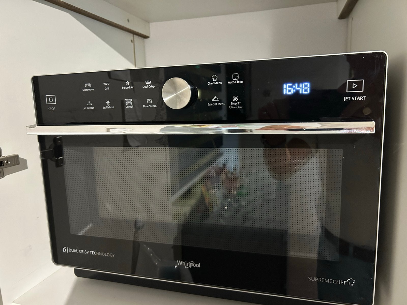 Magnetron Whirlpool Supreme Chef combimagnetron, Witgoed en Apparatuur, Magnetrons, Ophalen, Combimagnetron, Gebruikt, Crisp