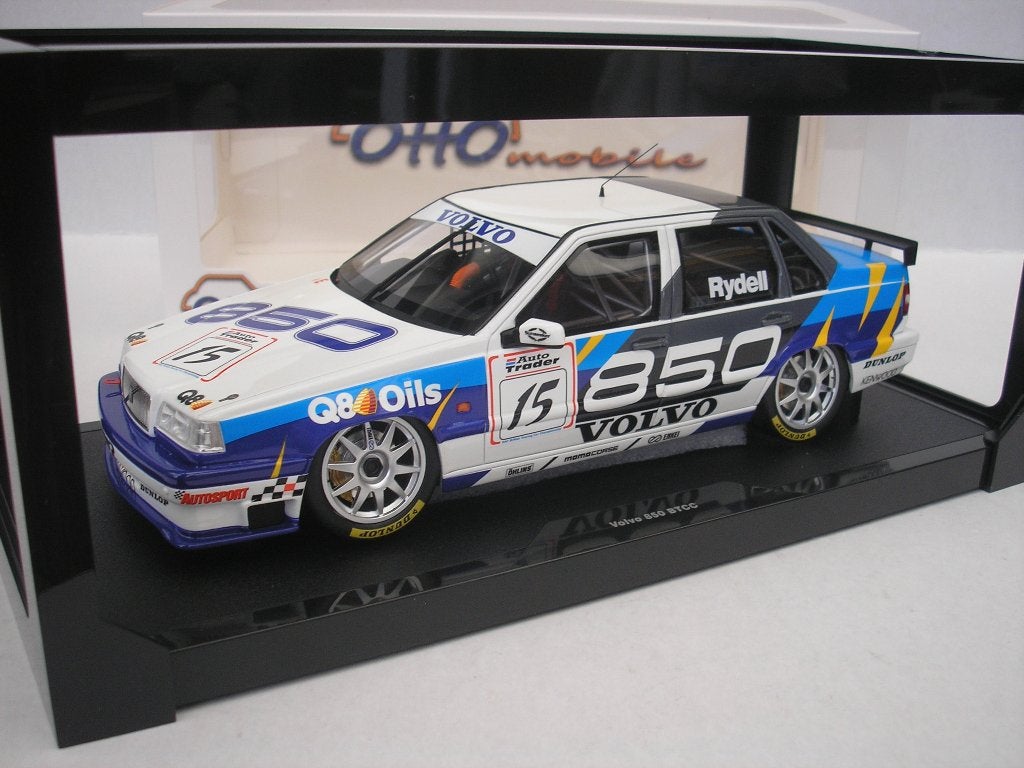 Volvo 850 #15 BTCC 1995 R. Rydell 1/18 Otto Mobile, Ophalen of Verzenden, Nieuw, Auto, OttOMobile