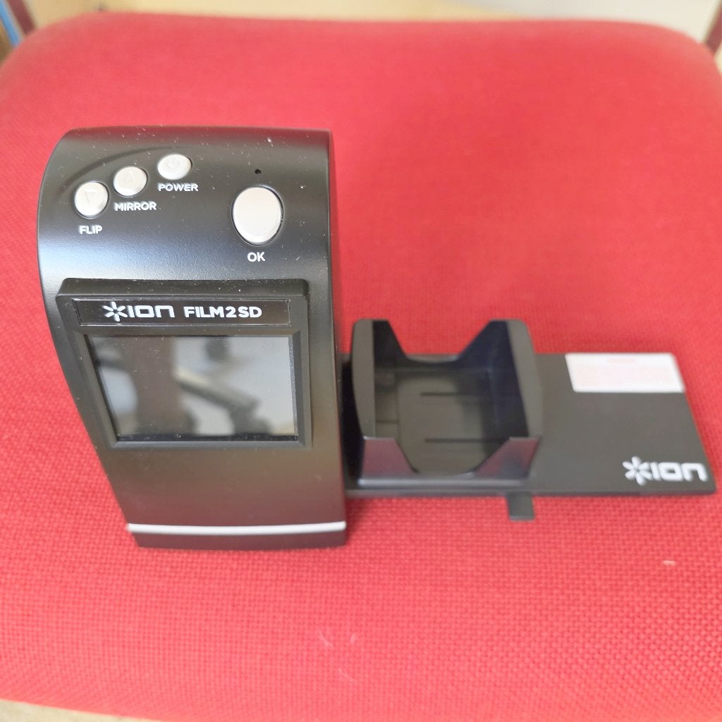 Ion dia en 35mm negatief scanner, Computers en Software, Scanners, Ophalen of Verzenden, Gebruikt, Diascanner, Ion