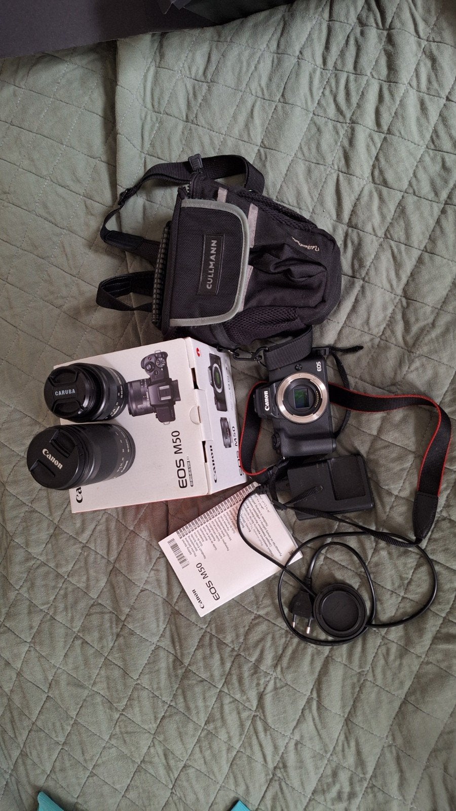 Canon EOS M50 Systeemcamera met 18-150mm en 15-45mm lens, Audio, Tv en Foto, Fotocamera's Digitaal, Canon, Draagriem, Ophalen of Verzenden