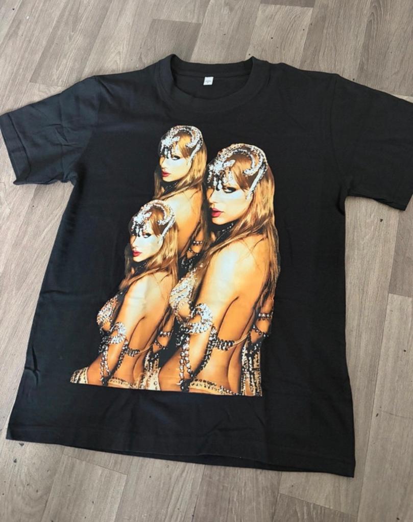 Taylor Swift T-shirt - Nieuw - Maat S, Zwart, Nieuw, Ophalen of Verzenden, Korte mouw