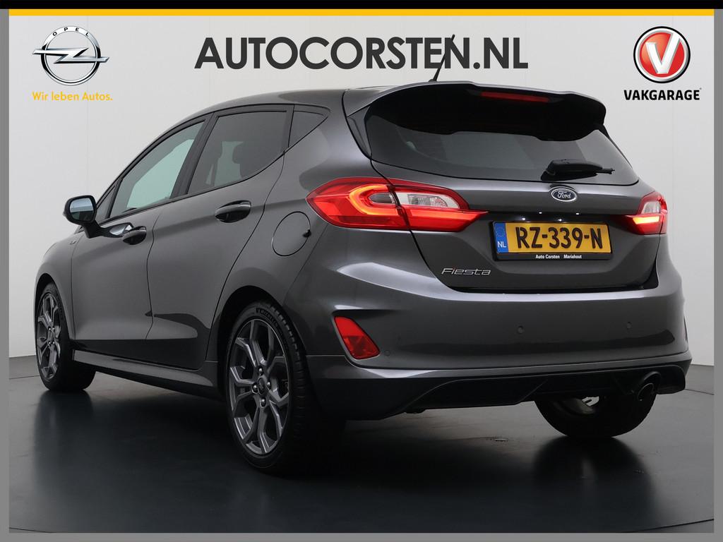 Ford Fiesta 1.0T ST-Line 5Drs Navi Ecc Apple Carplay Android, Voorwielaandrijving, Gebruikt, Origineel Nederlands, Bedrijf