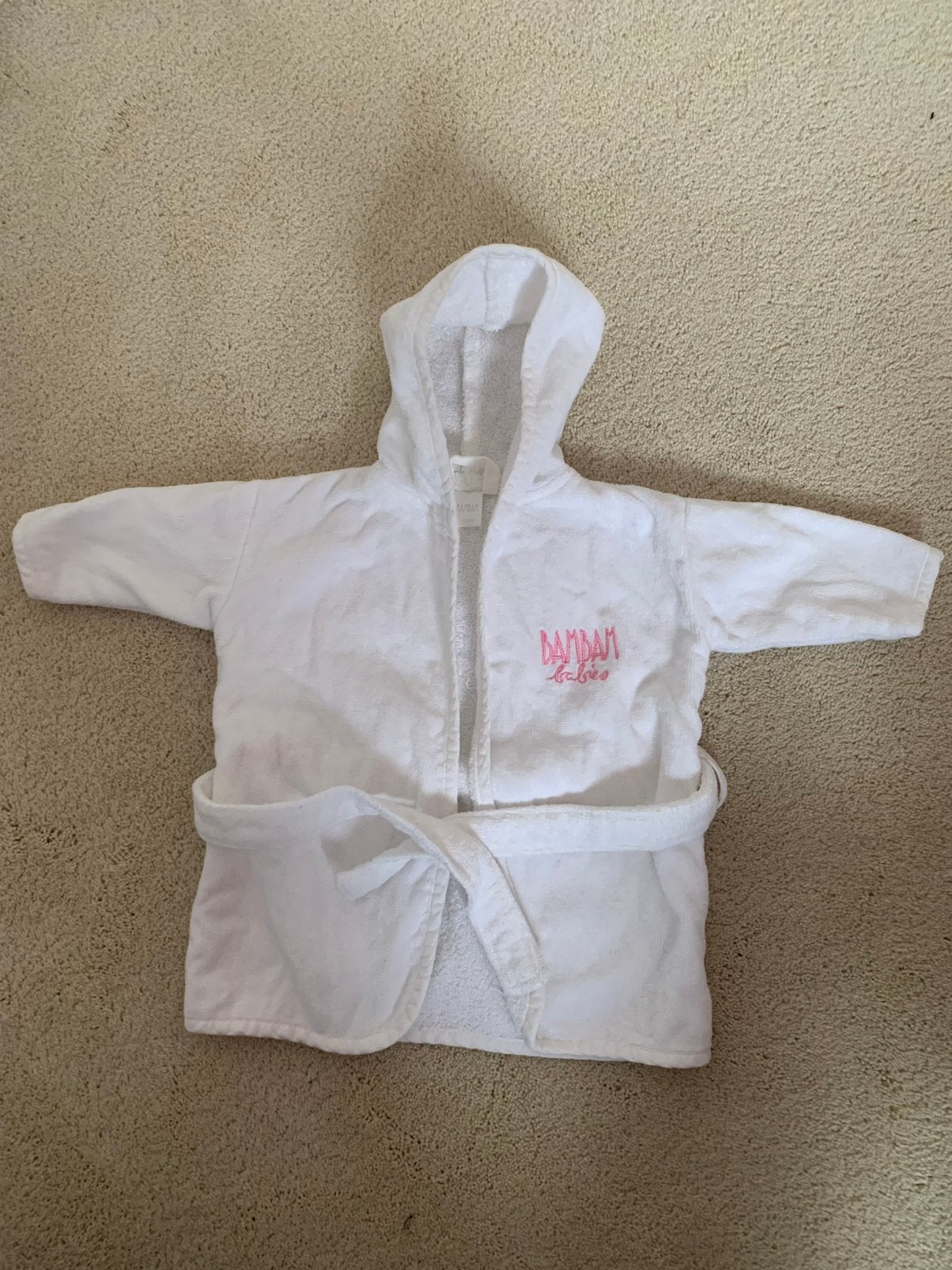Badjas 62/68 bambam, Ophalen of Verzenden, Zo goed als nieuw, Jongetje of Meisje, Nacht- of Onderkleding