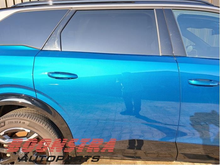 Portier 4Deurs rechts-achter van een Peugeot 5008 (5008 24-), Gebruikt, -, Deur, -