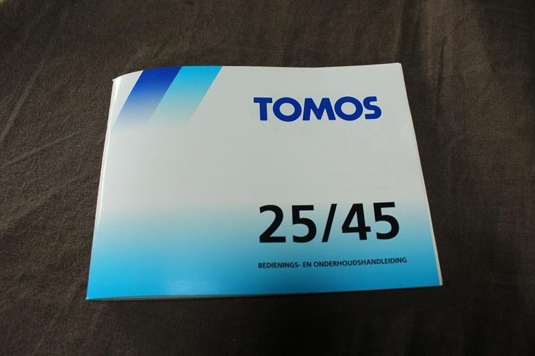Tomos 25 en 45 snorfiets / bromfiets instructieboekje, Fietsen en Brommers, Handleidingen en Instructieboekjes, Ophalen of Verzenden
