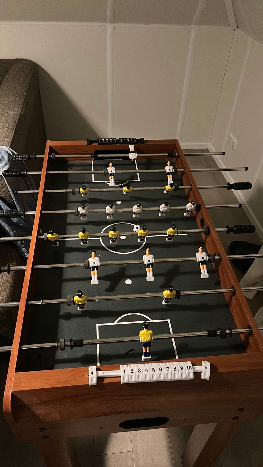 In zeer goede staat tafelvoetbal spel, Ophalen, Zo goed als nieuw