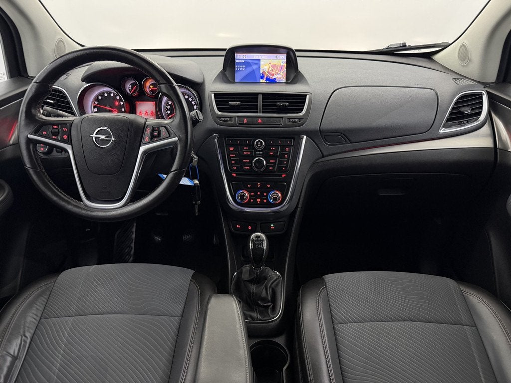 Opel Mokka 1.4 T Edition 4x4 Camera, Navi, Half leder, Cruis, Auto's, Opel, Euro 5, 1325 kg, Gebruikt, 4 cilinders