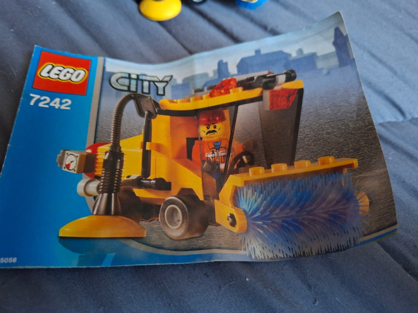 Lego City 7242 Straatveger - Compleet met instructies, Lego, Inclusief instructies, Ophalen of Verzenden, Complete set
