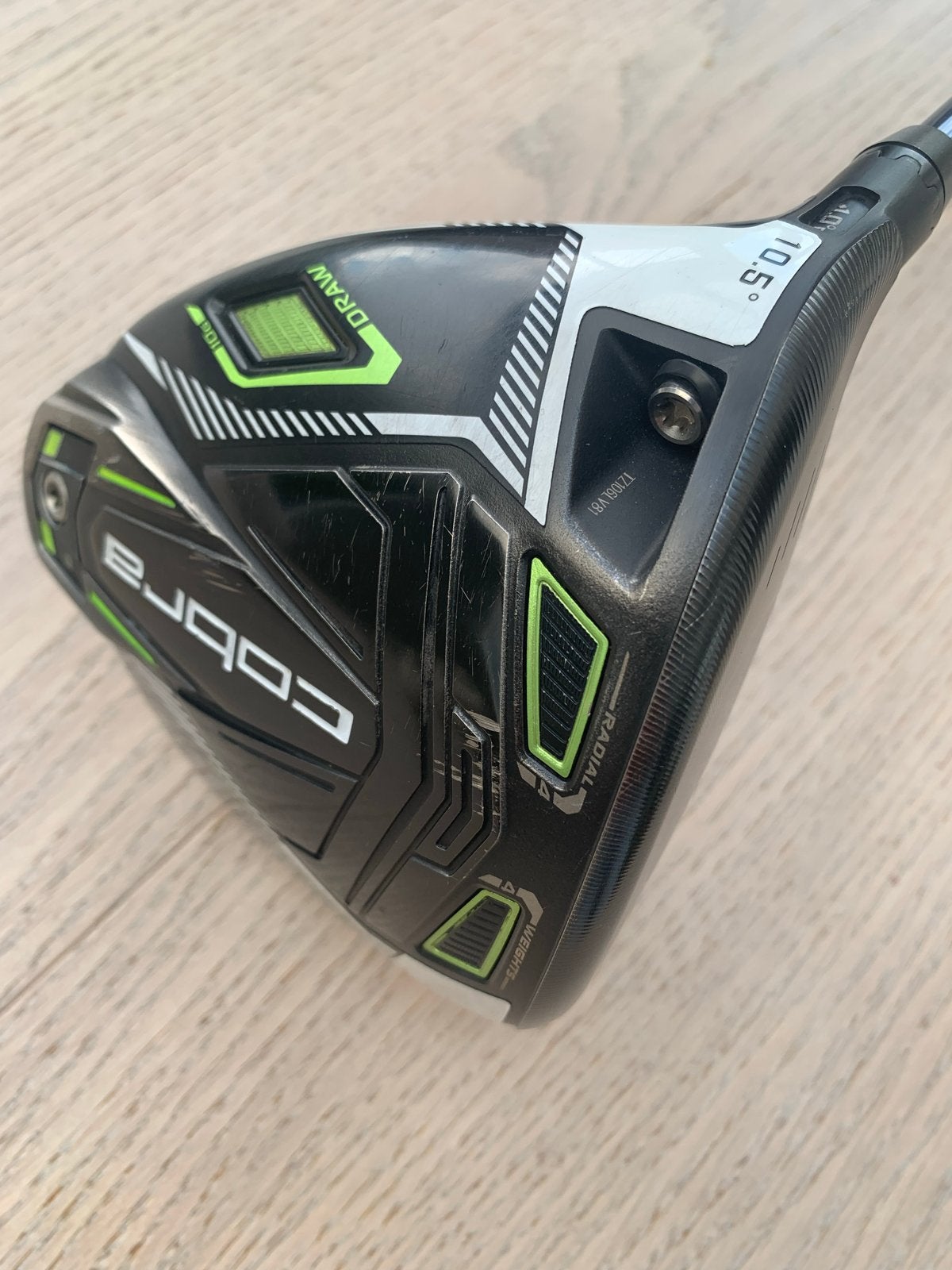 Linkshandige Cobra Radspeed Driver 10.5, Sport en Fitness, Golf, Ophalen of Verzenden, Gebruikt, Club, Overige merken