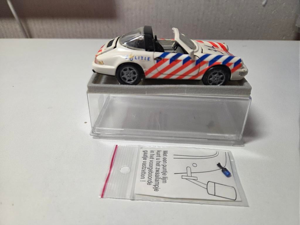 NZG Porsche 911 Targa KLPD Politie ZELDZAAM, Hobby en Vrije tijd, Modelauto's | 1:43, Zo goed als nieuw, Auto, Overige merken