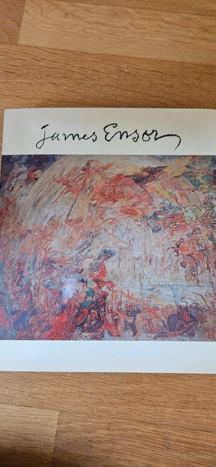 James Ensor tentoonstellingscatalogus Kunsthaus Zürich, Boeken, Ophalen of Verzenden, Gelezen, Overige onderwerpen, James Ensor