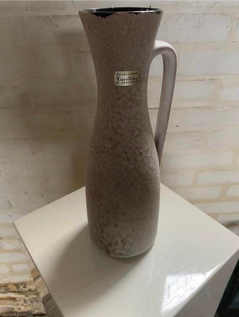 vintage keramieken vaas van de fabrikant Carstens,, Huis en Inrichting, Woonaccessoires | Vazen, Zo goed als nieuw, Overige kleuren