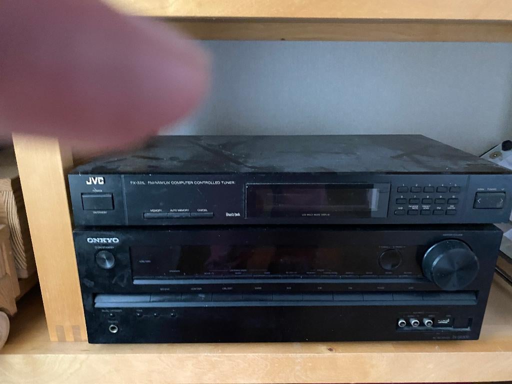 JVC Stereo intergrated amplifier plus afstand bediening, Audio, Tv en Foto, Versterkers en Receivers, JVC, Ophalen of Verzenden