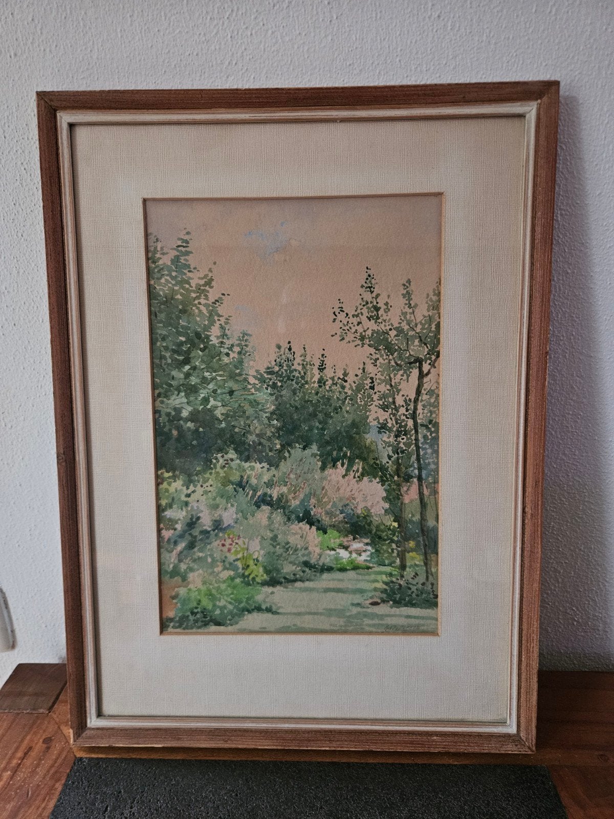 Gerrit van Dokkum Aquarel, Ophalen