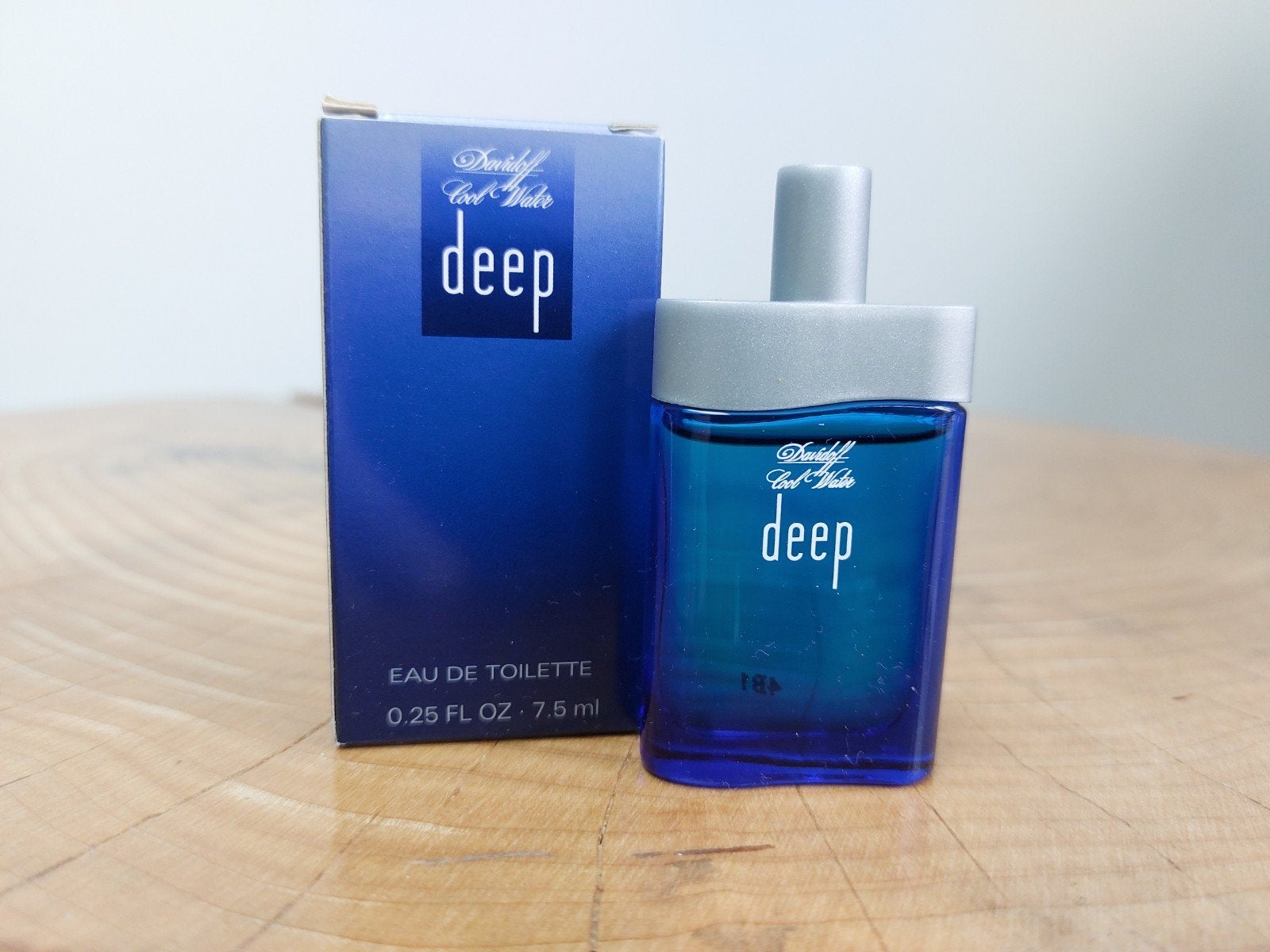 Davidoff Cool Water Deep Eau de Toilette 7.5 ml, Verzenden, Nieuw, Miniatuur, Gevuld