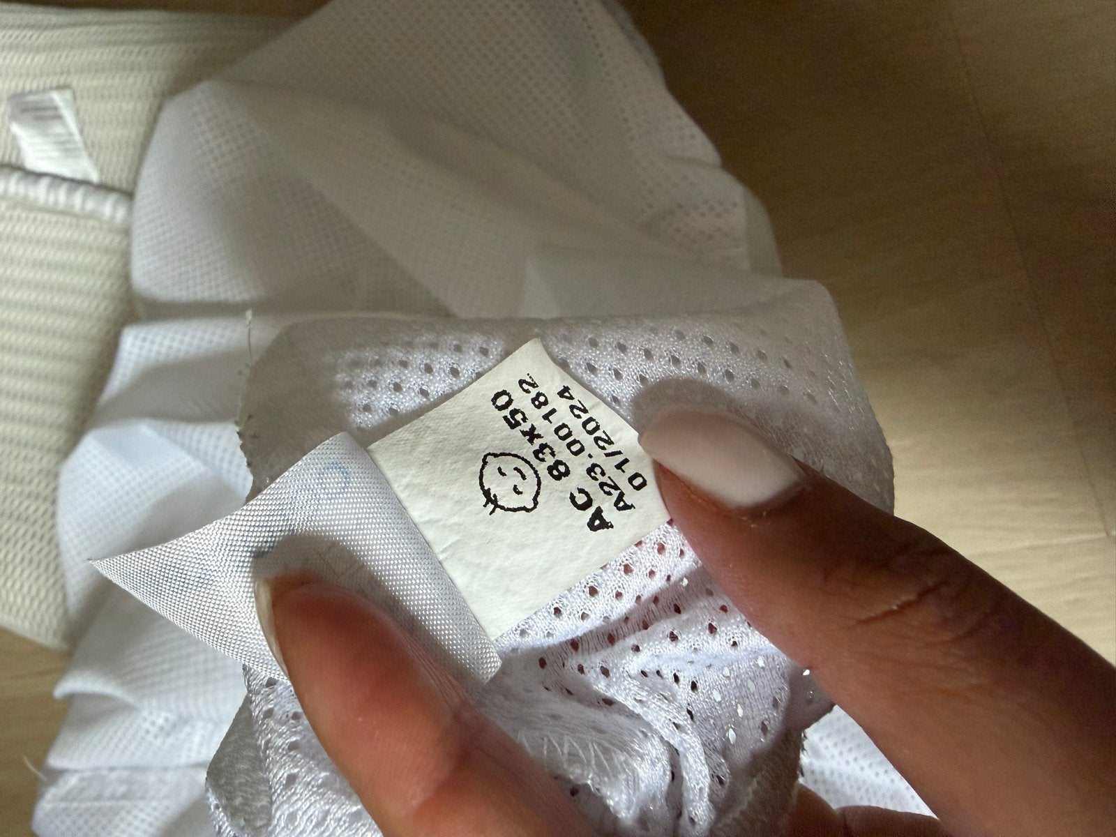 Aerosleep matrasbeschermer + hoeslaken voor coo sleeper, Kinderen en Baby's, Ophalen, Jongetje of Meisje, Matrasbeschermer, Wit