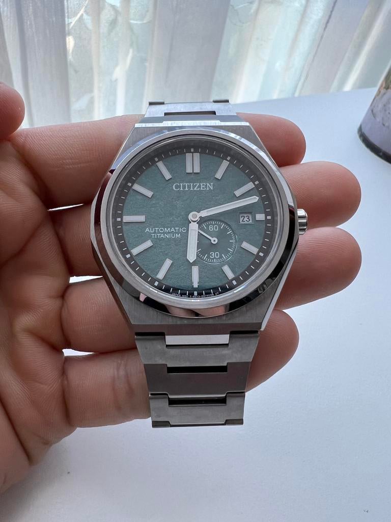 Citizen - NJ0180, Sieraden, Tassen en Uiterlijk, Horloges | Heren, Ophalen, Zo goed als nieuw, Staal, Citizen