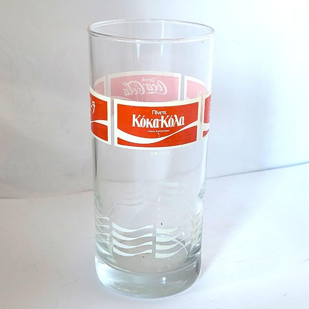 Vintage glazen Coca-Cola en nog retro Merken en Reclame, Verzamelen, Ophalen of Verzenden, Gebruiksvoorwerp