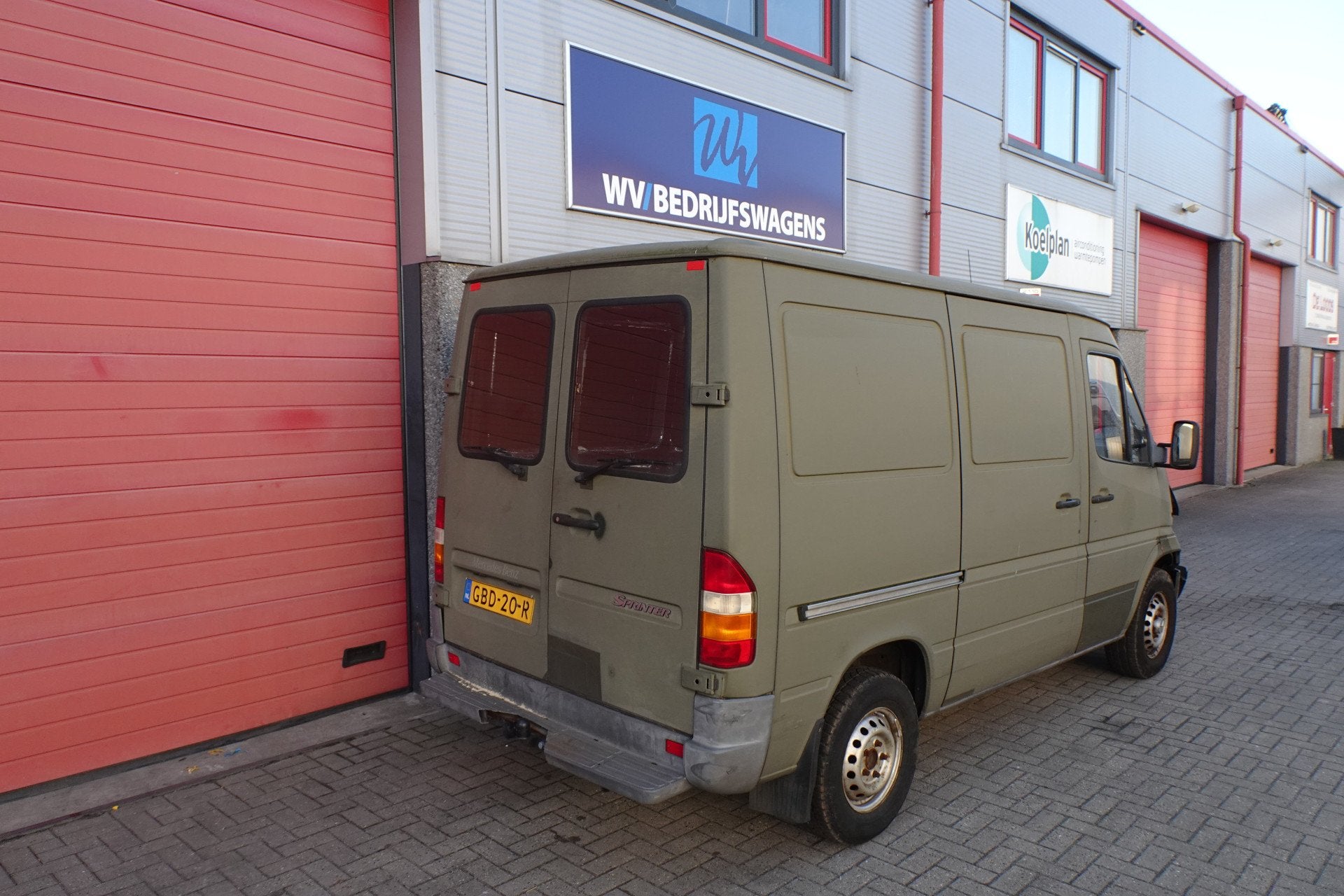 Mercedes-Benz SPRINTER 208 CDI sprinter met camper kenteken, Buscamper of Camperbus, Info@wvbedrijfswagens.nl, Mercedes-Benz, Bedrijf