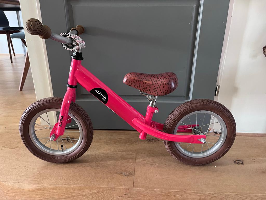 Alpina Rider Loopfiets 12”, Ophalen, Zo goed als nieuw, Minder dan 16 inch
