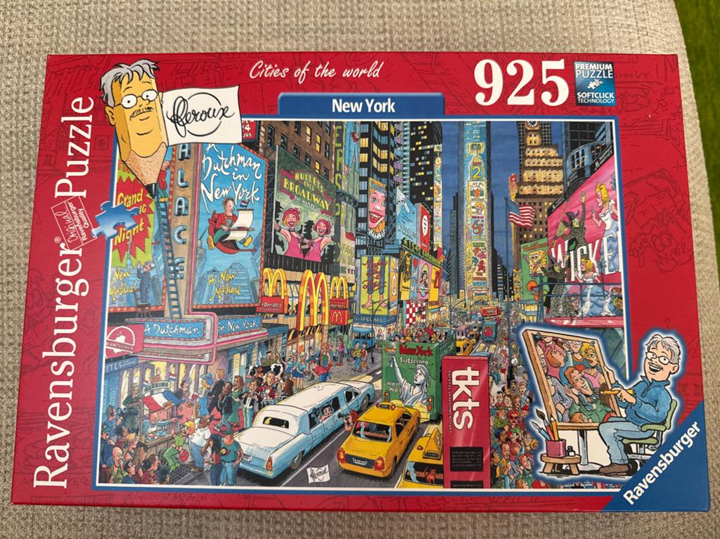 Ravensburger puzzel Cities of the World, New York, Ophalen of Verzenden, 500 t/m 1500 stukjes, Zo goed als nieuw