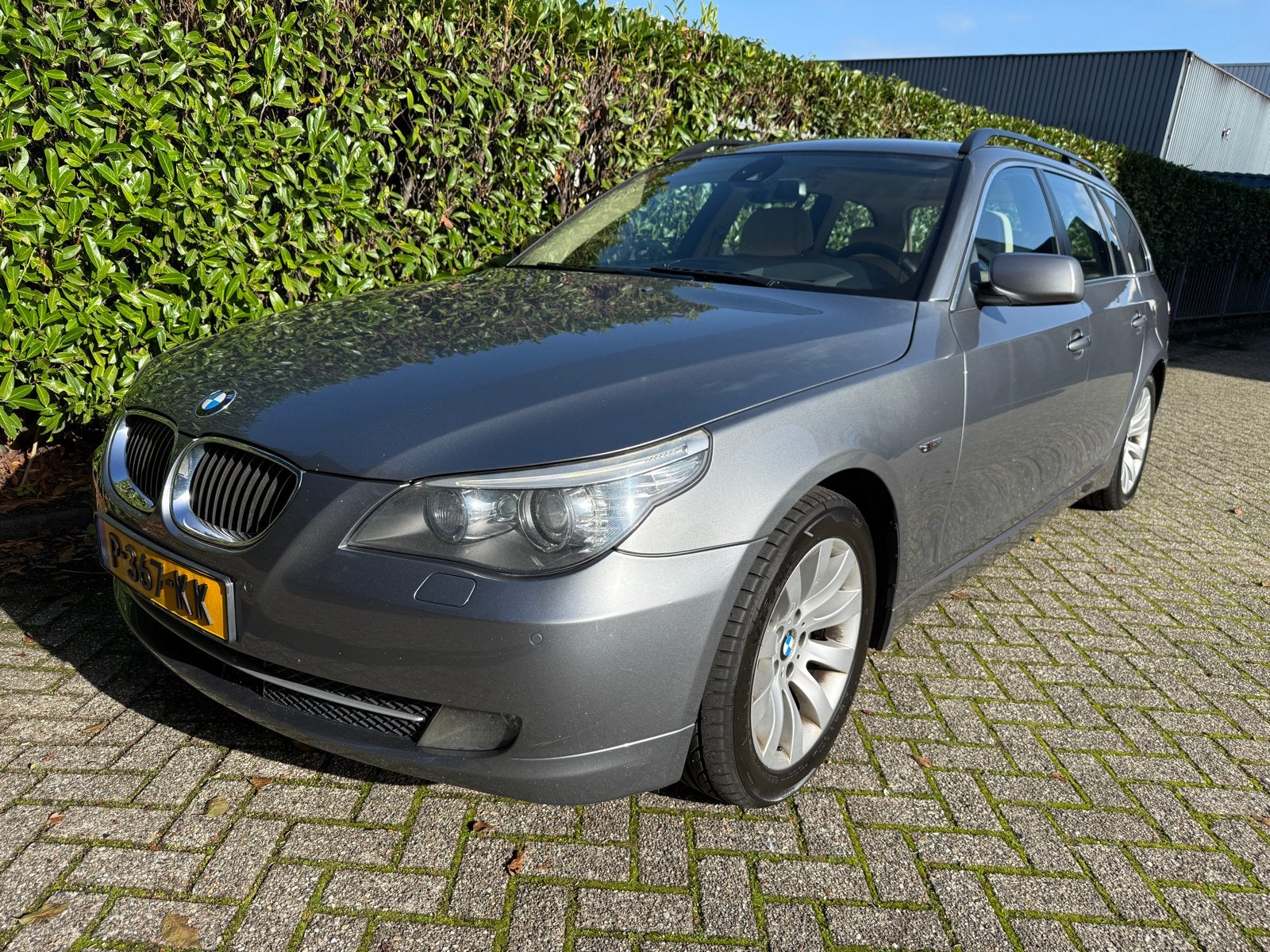 BMW 5-Serie 3.0 I 530 Touring 2007 Grijs, Auto's, 13 km/l, Achterwielaandrijving, 1595 kg, 2000 kg