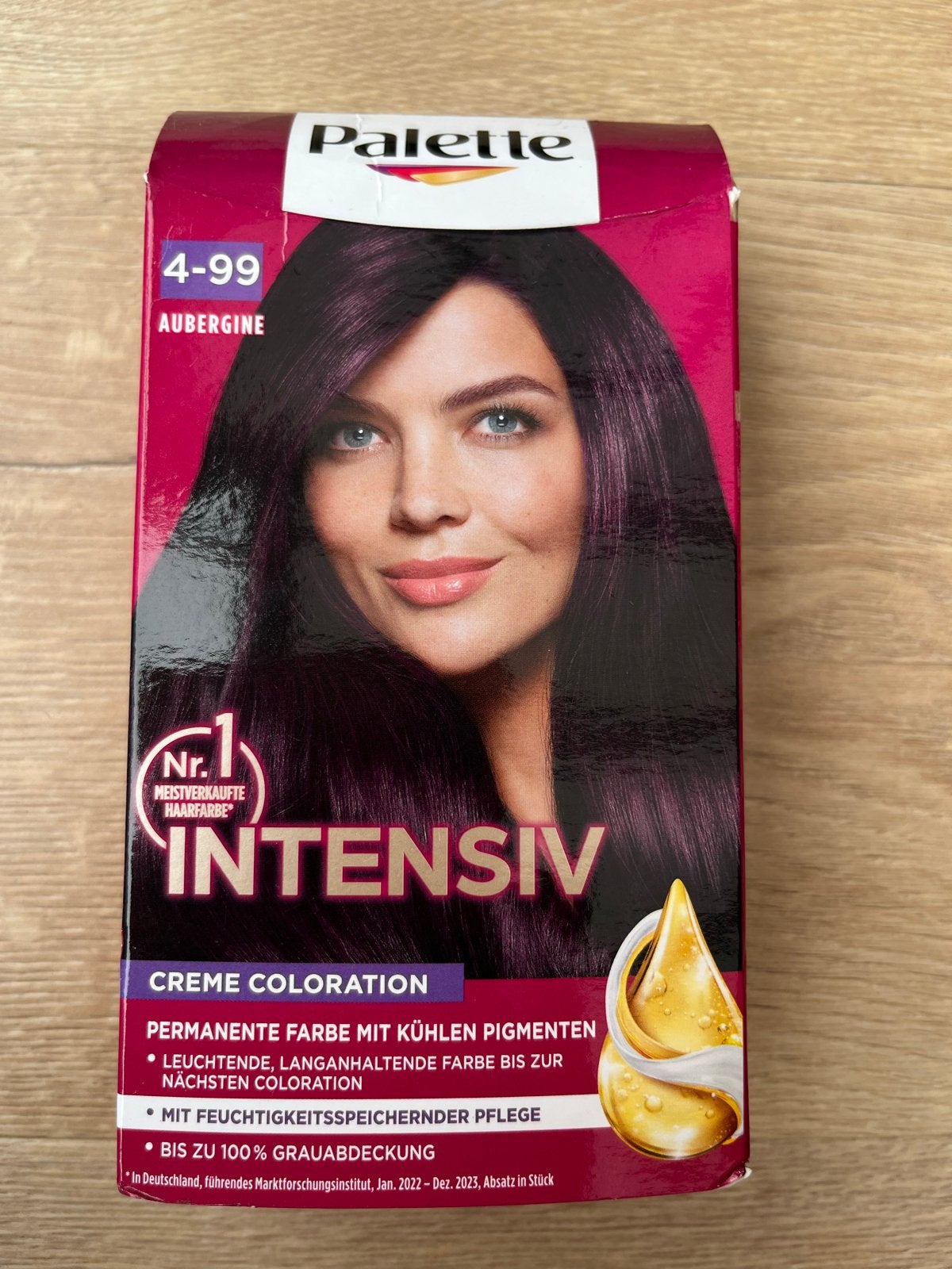 Palette Intensiv Crème Coloration 4-99 Aubergine, Ophalen of Verzenden, Nieuw, Overige typen