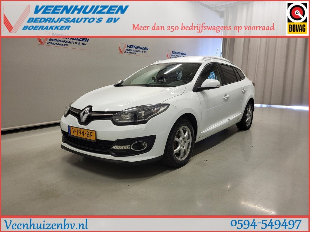 Renault Mégane 1.5dCi 111pk Grijs Kenteken Euro 6!, Voorwielaandrijving, 28 km/l, Gebruikt, Euro 6