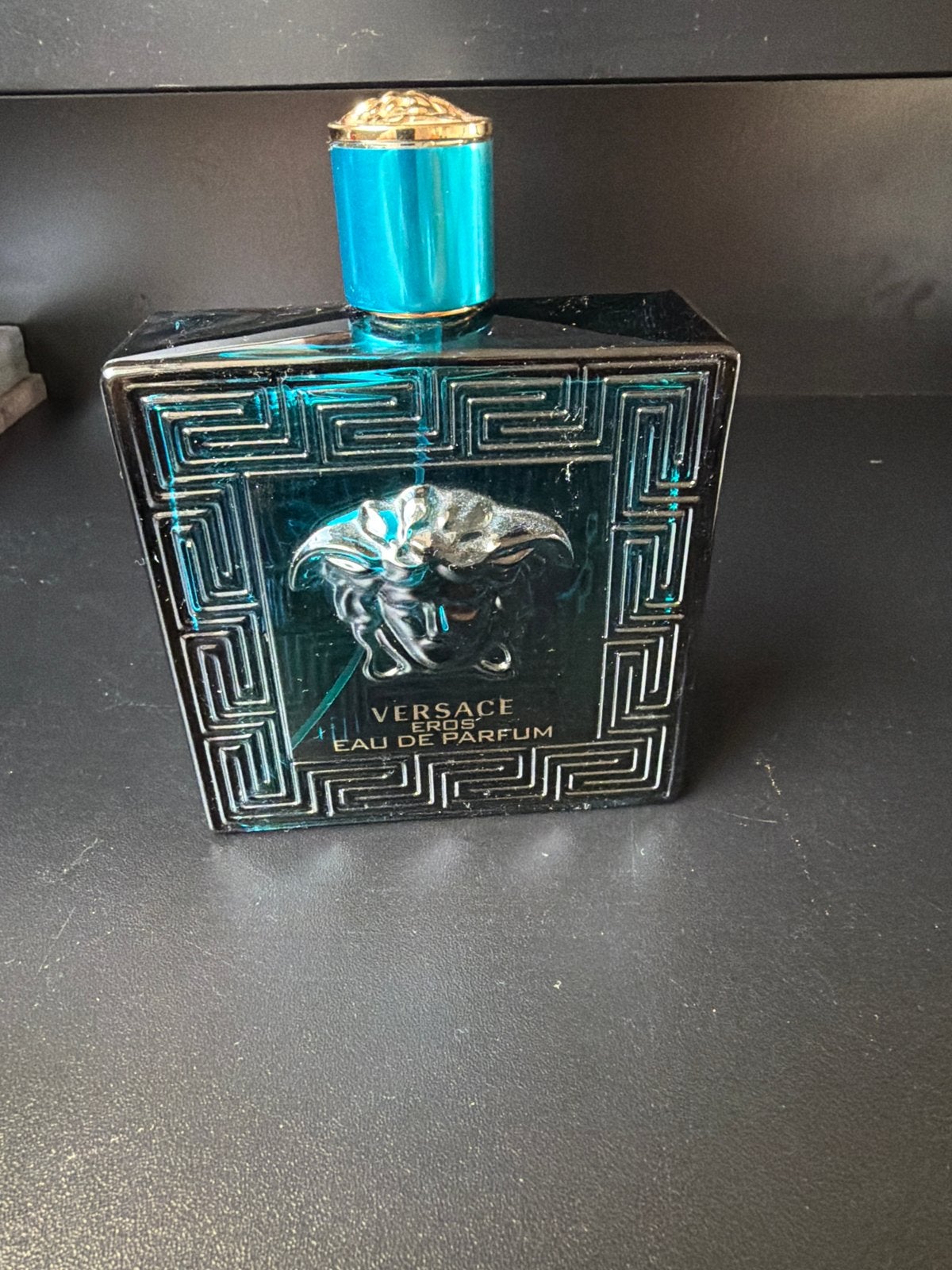 Versace Eros Eau de Parfum - 200ml (halfvol), Ophalen of Verzenden, Gebruikt